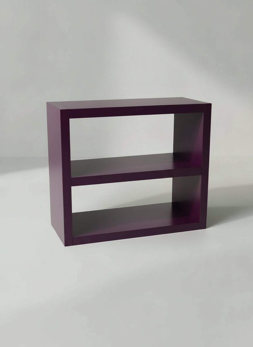 Open Shelf Cabinet – 2 Compartment – Custom Made