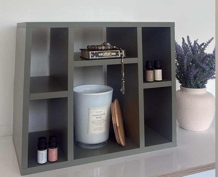 Modern Display Shelf Unit – Handmade