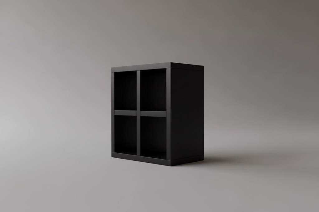 Open Shelf Cabinet – 4 Compartment – Custom Made