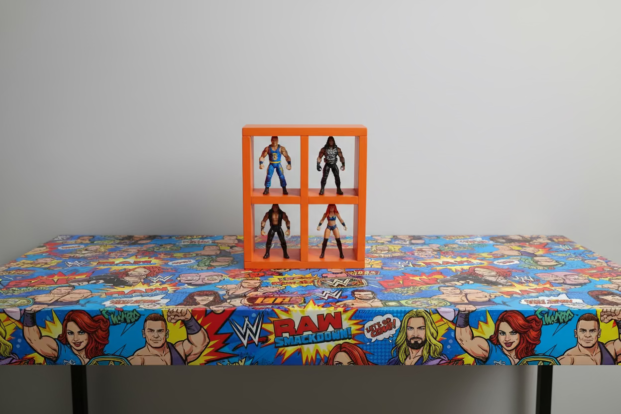 Open Shelf Cabinet – 4 Compartment – Custom Made